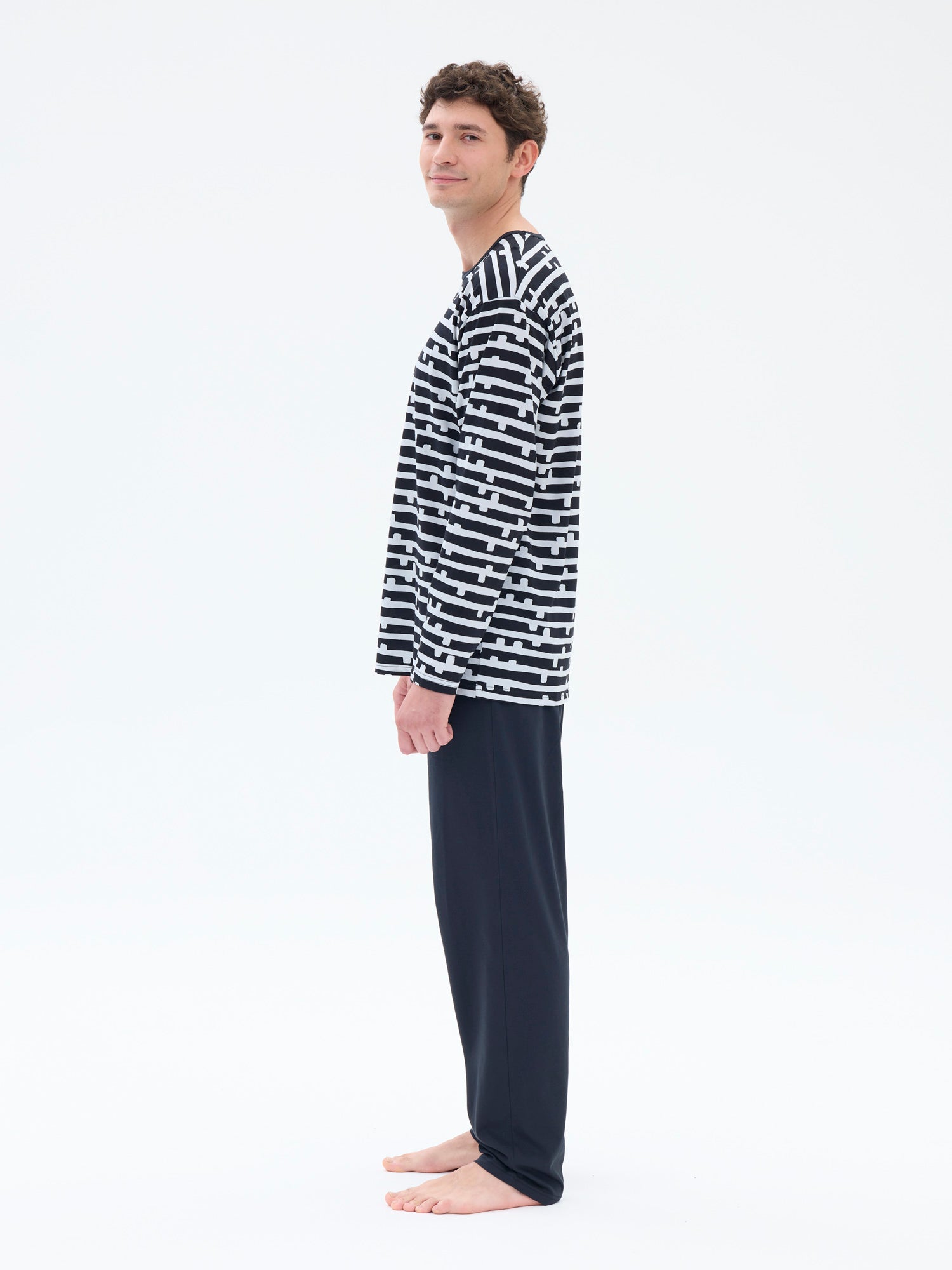 Pajama Paju, Black/Gray