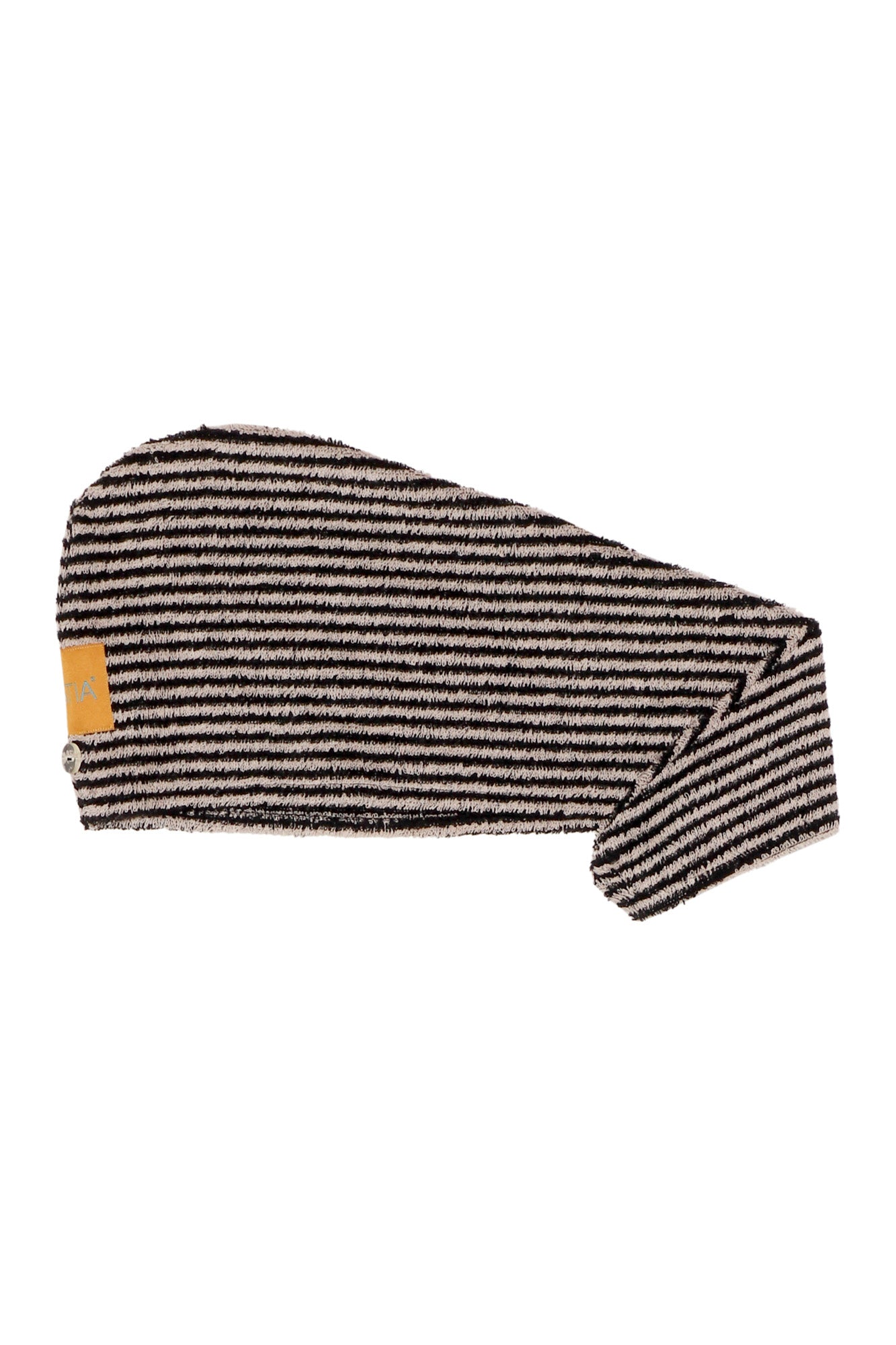 Hair towel Raita, Black/Sand