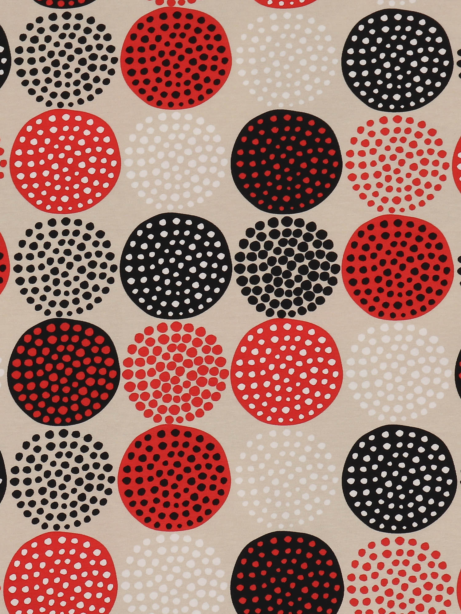 Neulospala 2m Lumipallo, Beige/Punainen