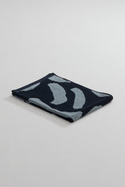 Käsipyyhe Nuppunen, Musta/Vaalean harmaa