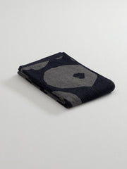 Kylpypyyhe Nuppunen, Musta/Harmaa