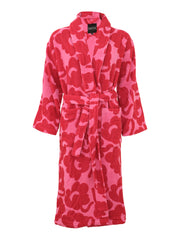 Women's Bathrobe Nippu, Pink/Red