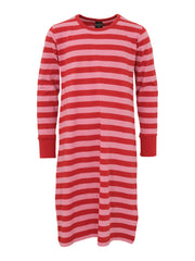 Children's Nightshirt Stripe, Pink/Red