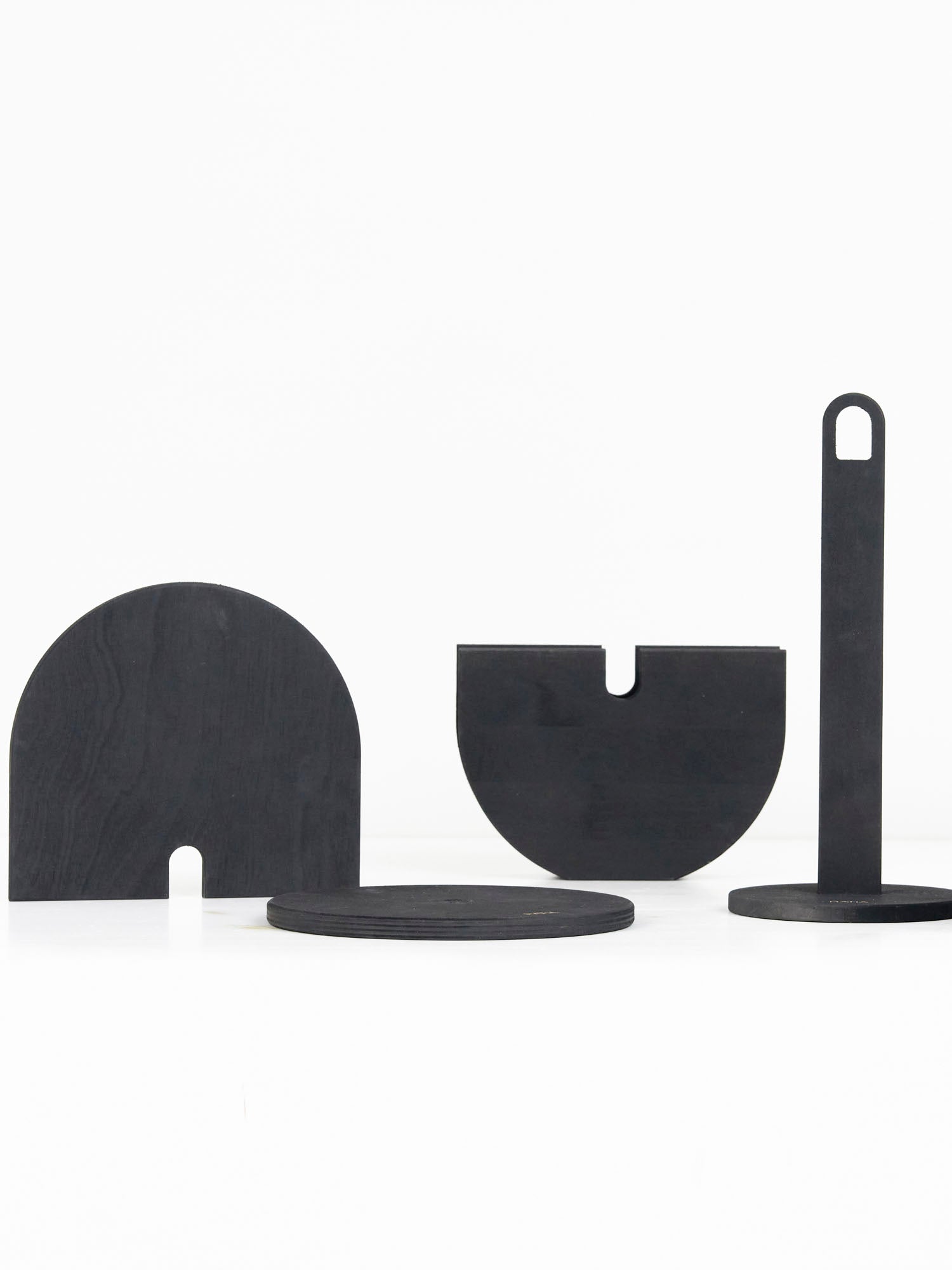 Unna Napkin Holder, Black